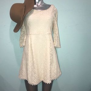 Adorable Lace embroidered summer dress